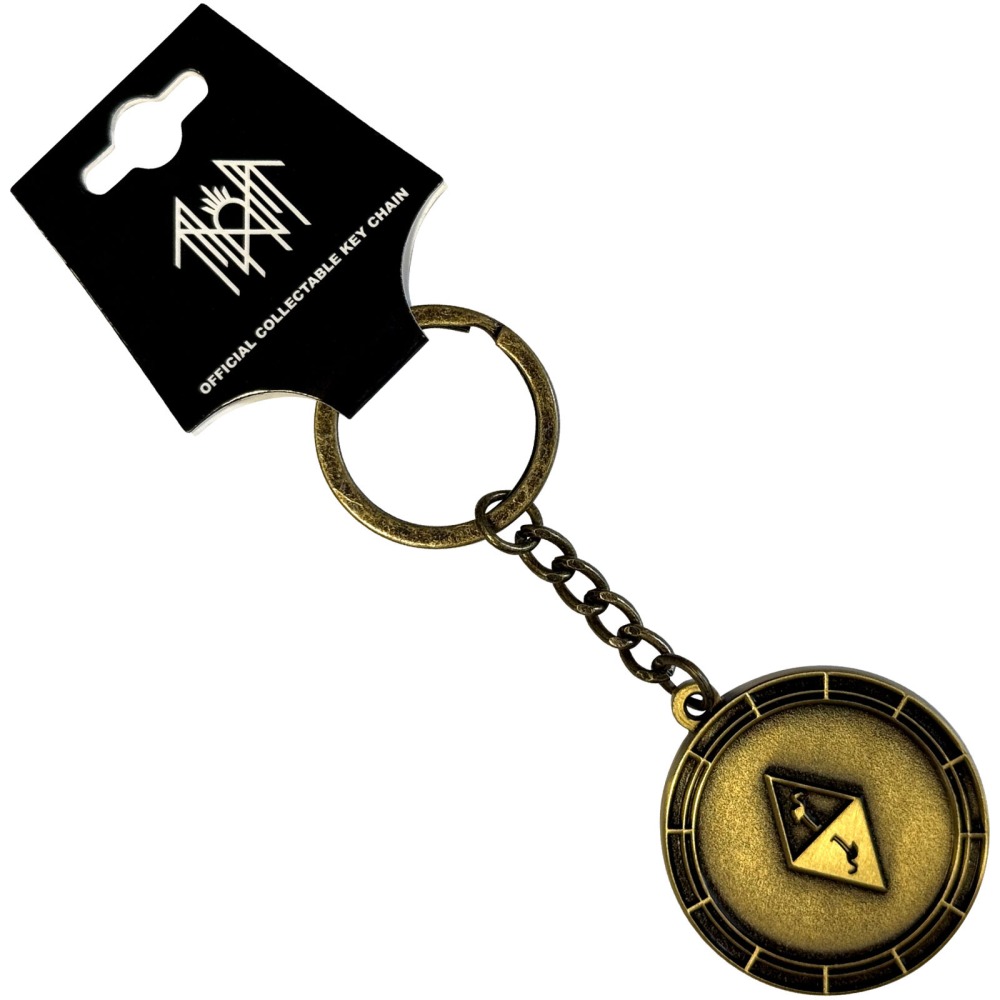 Sleep Token - Inverse Flamingos Schlüsselring - Goldfarben